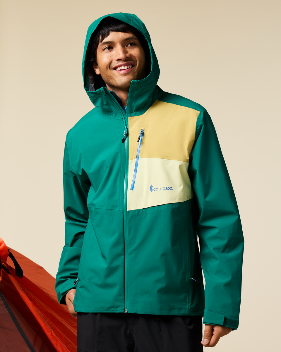 1200x1200_png-S26_M_Impermeo_3L_Hooded_Shell_Jacket_Malachite_01.png Impermeo 3L Hooded Shell Jacket - Men's - Image 1